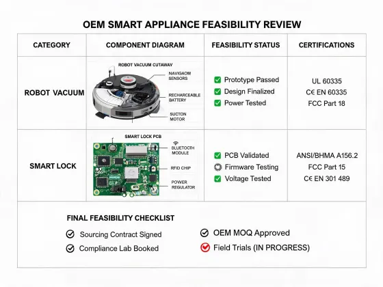 OEM concept and feasibility review