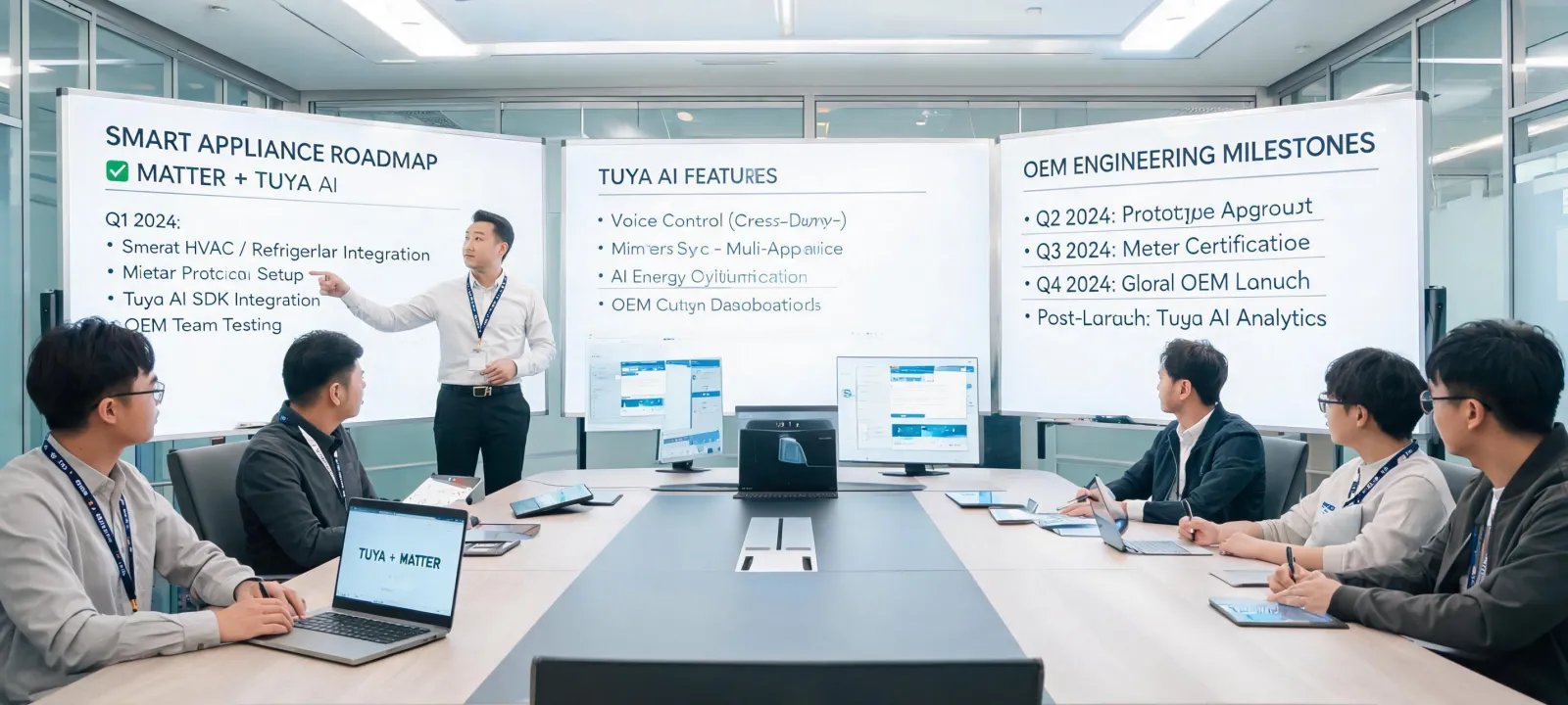 Connected appliance roadmap planning